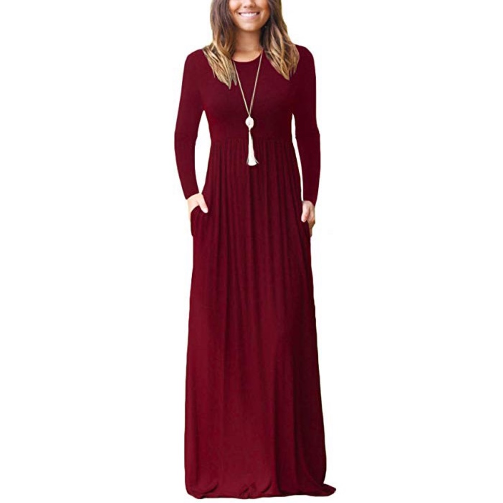 Long Sleeve Maxi Dress